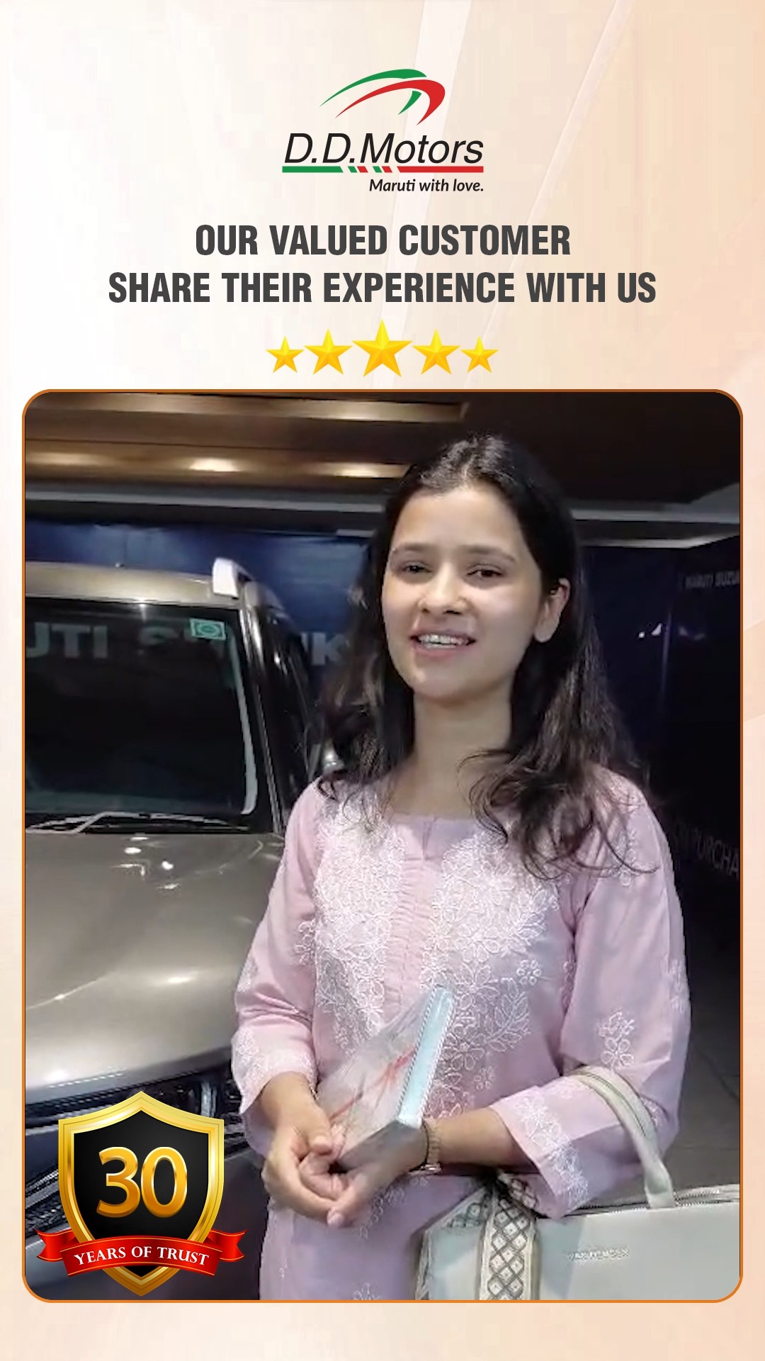 DD Motors customer
