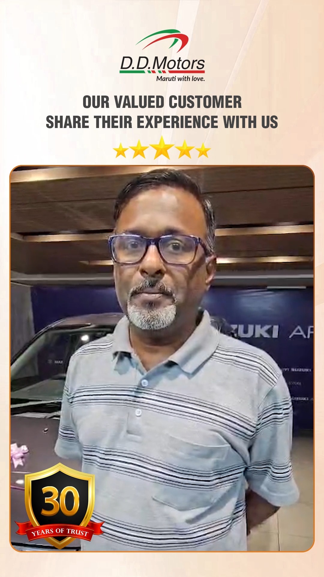 DD Motors customer