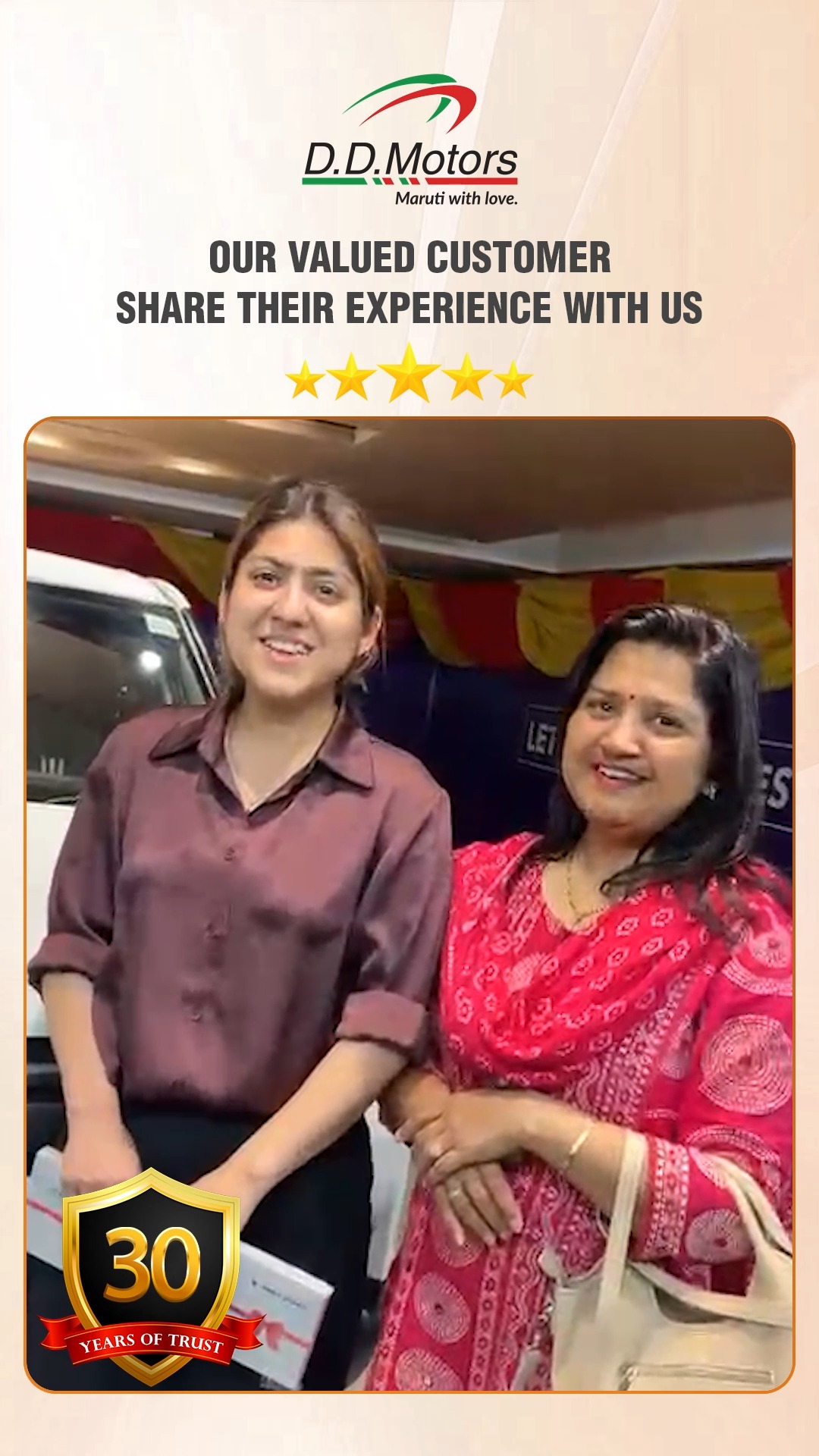 DD Motors customer